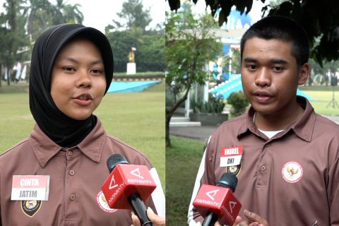 Semangat nasionalisme iringi langkah Calon Paskibraka menuju Istana
