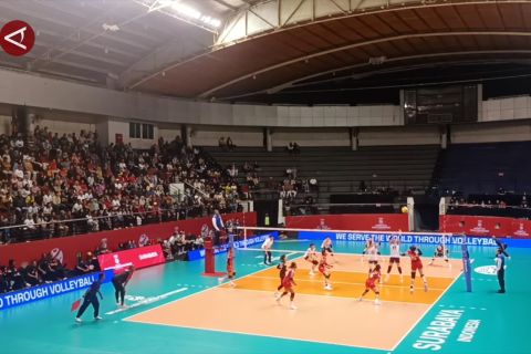 Timnas Voli Putri U-21 kalah tipis 2-3 dari Korea