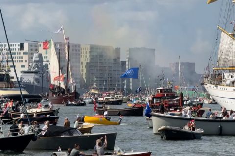 Amsterdam sambut kembali festival kapal layar setelah vakum 10 tahun