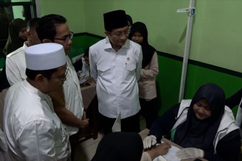 CKG di pesantren, Menteri Agama tegaskan layanan kesehatan inklusif