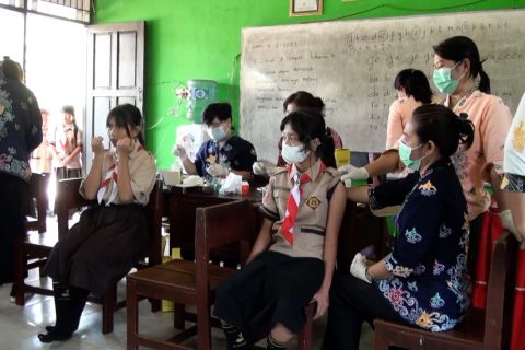 Imunisasi BIAS Palangka Raya cegah campak hingga kanker serviks