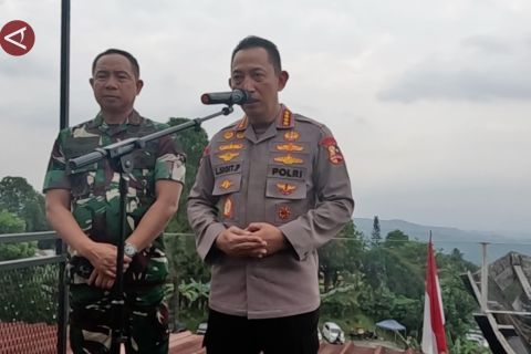 Kapolri pastikan TNI-Polri bakal tindak tegas aksi anarkis di daerah