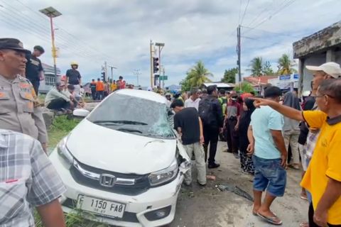 Kecelakaan kereta api di Padang tewaskan dua pelajar SMA