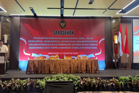 Kemenko Polkam kuatkan kebebasan berekspresi masyarakat lewat diskusi