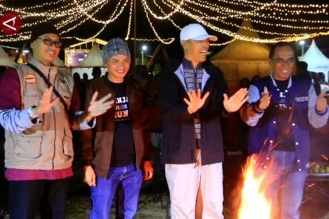 LKBN ANTARA gelar intimate camp di kaki Gunung Rinjani