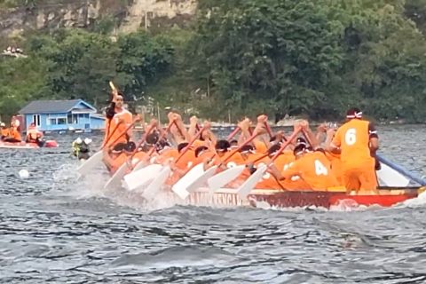 Lomba perahu naga Aceh Tengah, ajang menjaring atlet dayung baru