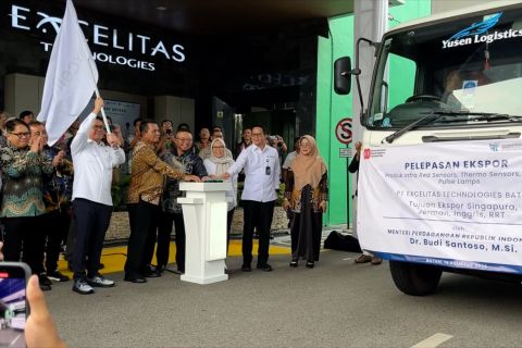 Mendag lepas ekspor produk elektronik dari Batam ke Asia dan Eropa