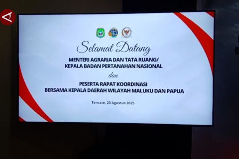 Menteri ATR pimpin rakor permasalahan tanah wilayah Indonesia timur