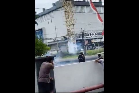 Polisi amankan 16 terduga pelaku perusakan di Sorong