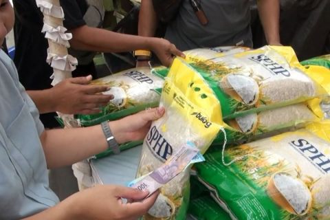 Bulog dan Pemprov Kalteng gelar gerakan pangan murah