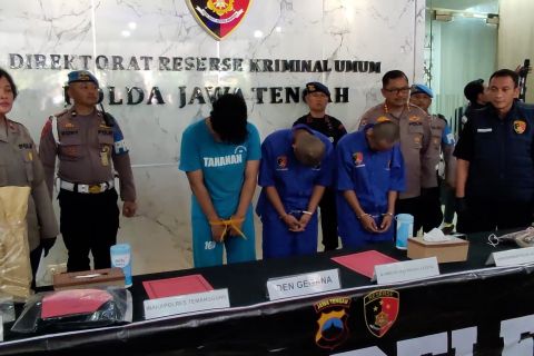 Empat pembuat bom molotov saat demo di Jateng ditangkap