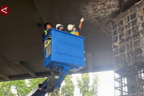 Kemen PU pastikan keamanan struktur jembatan Pasupati usai kerusuhan