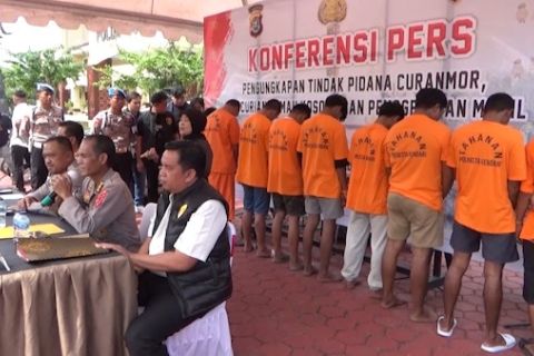 Polda Sultra ungkap puluhan kasus pencurian dan penggelapan kendaraan