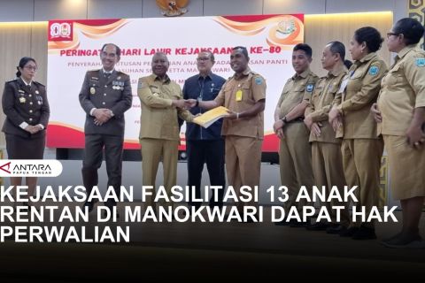 13 ANAK RENTAN DI MANOKWARI DAPAT HAK PERWAKILAN