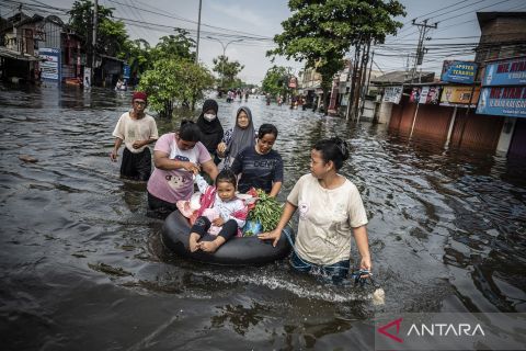 39 ribu jiwa lebih terdampak banjir di Semarang
