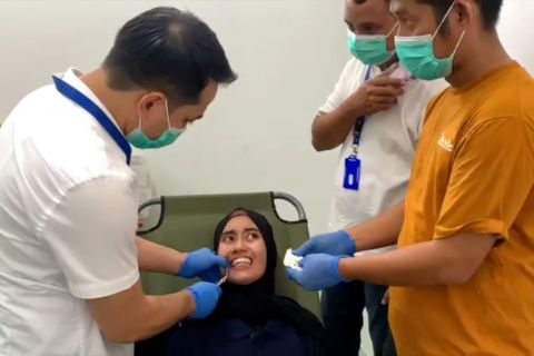 PDGI Sulteng gelar pemeriksaan gigi perdana di Lapas Perempuan