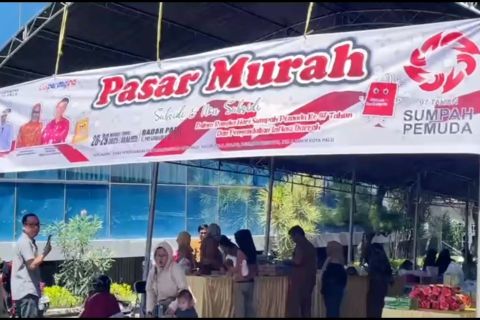Jaga inflasi, Pemkot Palu gelar pasar murah di Hari Sumpah Pemuda