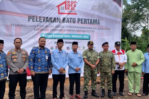 Kodim 0316 Batam bangun dua gerai dan gudang Koperasi Merah Putih