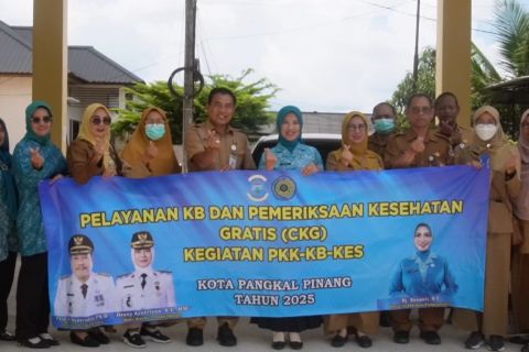 Pemkot Pangkalpinang gelar KB gratis di 9 puskesmas