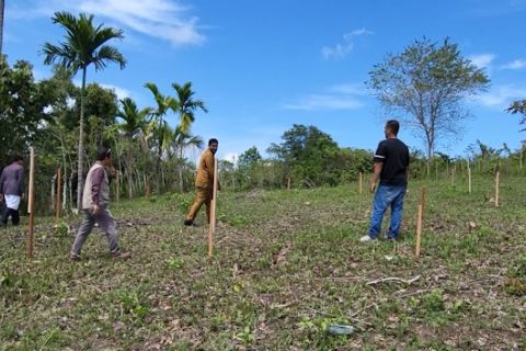 Pembangunan shelter bagi imigran Rohingya di Lhokseumawe dimulai