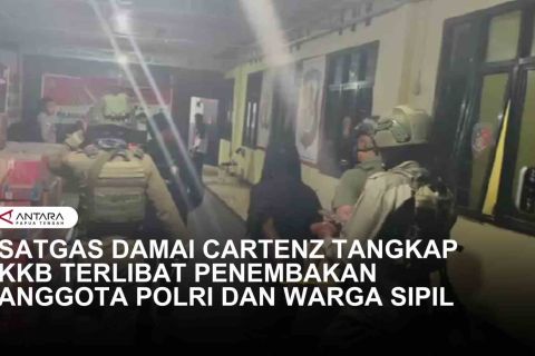 KKB PENEMBAK ANGGOTA POLRI DITANGKAP DI LANNY JAYA