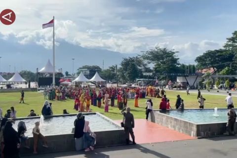 Digelar perdana, harmoni nusantara dalam karnaval budaya di Kota Palu