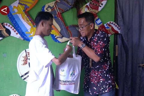 Disabilitas dan kelompok rentan terima bantuan atensi dari Kemensos