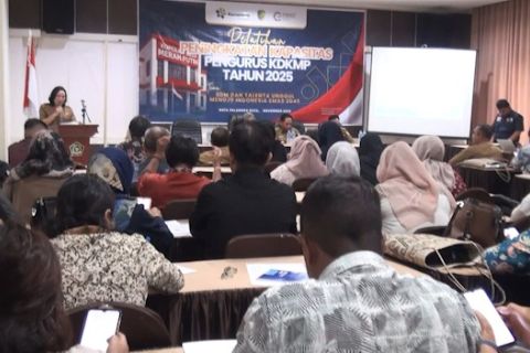 Pengurus Kopdeskel Merah Putih Palangka Raya ikut pelatihan kompetensi