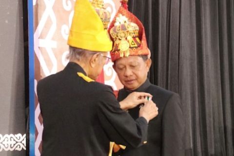 Dapat gelar Petua Panglima Hukom Nangroe, Tito janji perhatikan Aceh