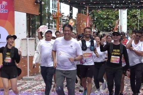 Ikuti "Run for Good Journalism", Purbaya minta media lantang bersuara