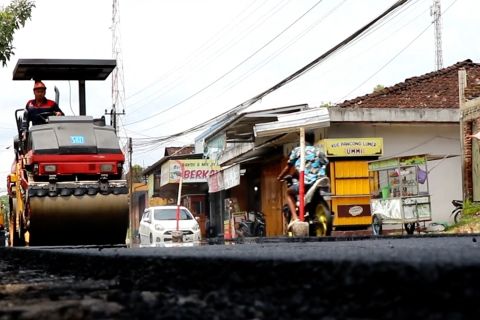 Temanggung kucurkan Rp13,5 miliar untuk "overlay" empat ruas jalan