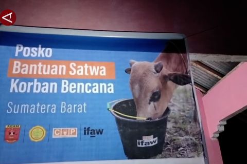 COP bantu penanganan satwa terdampak bencana alam di Agam
