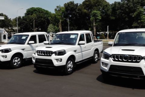 Kemhan terima hibah 4 Scorpio Vigar untuk tangani bencana di Sumatera