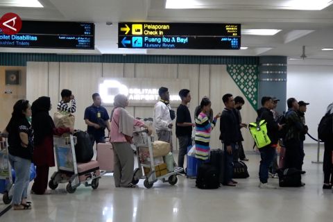 Bandara SMB II siapkan strategi hadapi lonjakan penumpang nataru