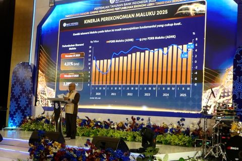 Bank Indonesia optimistis ekonomi Maluku tumbuh positif di 2026