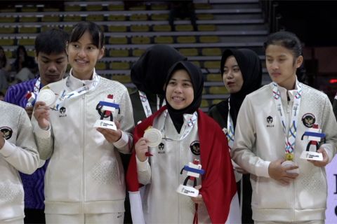 Bawa pulang perak, futsal putri Indonesia cetak sejarah di SEA Games
