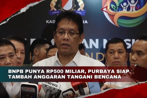 BNPB punya Rp500 miliar, Purbaya siap tambah anggaran tangani bencana