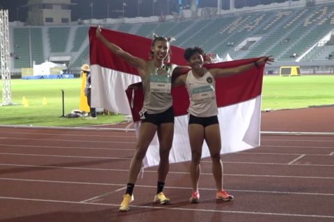 Indonesia dominasi 100 meter gawang putri dengan tambahan dua medali
