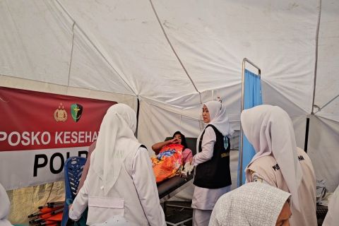 ISPA meningkat di pengungsian, tim medis bertekad beri layanan terbaik