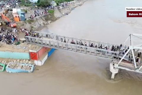 Kasad TNI ungkap dugaan sabotase jembatan bailey di daerah bencana