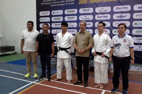 Menjaring atlet muda berbakat di Bogor Open Judo Championship