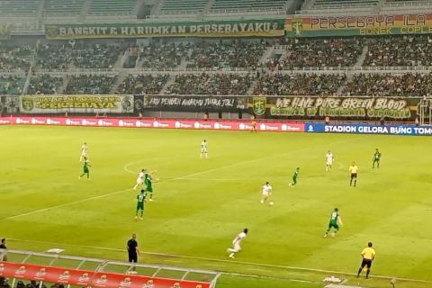 Persebaya berbagi angka dengan Borneo FC di GBT