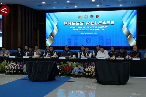 Bareskrim Polri bawa pulang 9 korban TPPO dari Kamboja