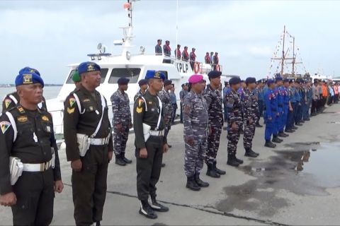 Siaga Nataru, KSOP Kendari wujudkan keselamatan & keamanan pelayaran