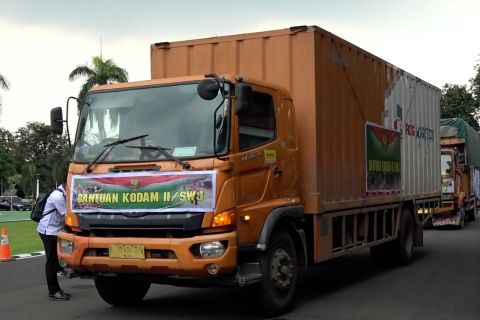Sumsel kirim bantuan logistik Rp2,6 miliar ke wilayah banjir Sumatera