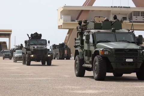 Pasukan keamanan Ghana gelar latihan gabungan