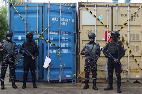 TNI AL gagalkan penyelundupan barang ilegal asal Malaysia dan Kamboja