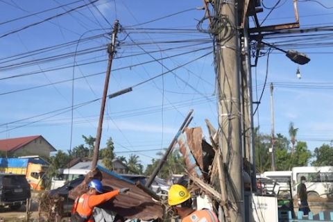 Perbaikan terkendala, akses listrik di empat wilayah Aceh belum pulih