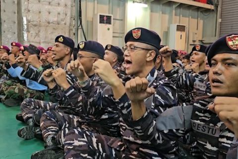 Komitmen TNI AL siap dampingi korban banjir pada masa pemulihan