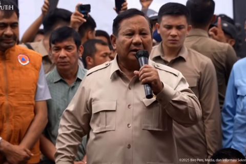 Presiden tegaskan percepatan pemulihan Aceh Tamiang: Kita kerja keras!